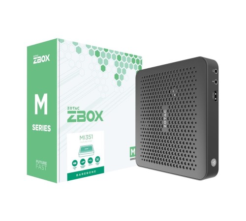 ZOTAC ZBOX MI351, Barebone, Intel N100, WIFI, BT, EU PLUG 1x DDR5-4800 SODIMM, M.2 SSD SLOT, 1x GLAN, DP/HDMI ZOTAC ZBOX MI351, Barebone, Intel N100, WIFI, BT, EU PLUG 1x DDR5-4800 SODIMM, M.2 SSD SLOT, 1x GLAN, DP/HDMI