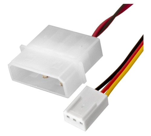 Exegate EX283389RUS Вентилятор ExeGate EX12025S3PM, 120x120x25 мм, подшипник скольжения, 3pin+Molex, 1200RPM, 25dBA