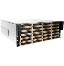 Компьютерный корпус IW-RJ424-04 550W(RD)/JBOD PDB/FAN/BP/Expander board*2/30"RAIL/ power cord*2 w/o rails