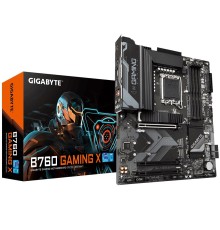 Материнская плата GIGABYTE B760 GAMING X, LGA1700, B760, 4*DDR5, DP+HDMI,  4 SATA 6 Гб/с, M2, Audio, Gb LAN, USB 3.2, USB 2.0, Type-C, COM*1 port, ATX (B760 GAMING X)