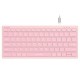 Клавиатура A4Tech Fstyler FBX51C белый USB беспроводная BT/Radio slim Multimedia