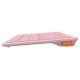 Клавиатура A4Tech Fstyler FBX51C белый USB беспроводная BT/Radio slim Multimedia