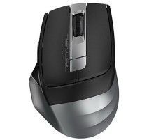 Мышь A4Tech Fstyler FG35 серый/черный оптическая (2000dpi) беспроводная USB (6but)