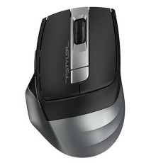 Мышь A4Tech Fstyler FG35 серый/черный оптическая (2000dpi) беспроводная USB (6but)