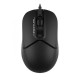 Мышь A4Tech Fstyler FM12 черный оптическая (1200dpi) USB (3but)