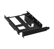 Exegate EX292548RUS Салазки (переходник) ExeGate HD-22O13TBM металлические для установки 2xHDD/SSD 2.5" или 1xHDD 3.5" на заднюю панель корпуса