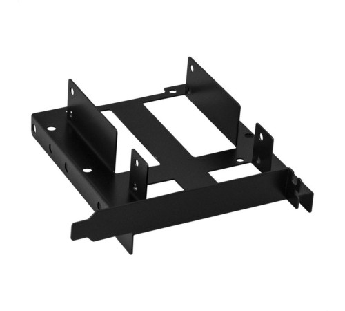 Exegate EX292548RUS Салазки (переходник) ExeGate HD-22O13TBM металлические для установки 2xHDD/SSD 2.5" или 1xHDD 3.5" на заднюю панель корпуса