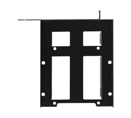 Exegate EX292548RUS Салазки (переходник) ExeGate HD-22O13TBM металлические для установки 2xHDD/SSD 2.5" или 1xHDD 3.5" на заднюю панель корпуса