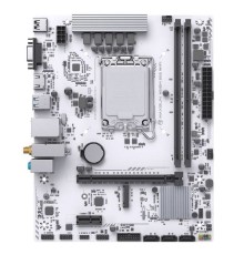 Материнская плата Maxsun H610M 666 WIFI 1700, H610, 2xDDR4, 1xPCIEx16,1xPCIEx1,1xM.2, Front2xUSB3,2xUSB2, Rear3xUSB2,2xUSB3, 3xSATA3, 1GLan, VGA+HDMI, mATX, RTL