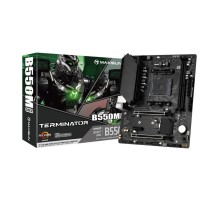 Материнская плата Maxsun Terminator B550M 2.5G AM4, B550, 2xDDR4, 1xPCI-E 16X1xPCI-E 4X1xPCI-E 1X1xM.2, Front2xUSB3.0, 2xUSB2.0, Rear4xUSB2.0, 2xUSB3.0, 4xSATA 3.0, 1GLan, HDMI+VGA, mATX, RTL