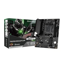 Материнская плата Maxsun Terminator B550M 2.5G AM4, B550, 2xDDR4, 1xPCI-E 16X1xPCI-E 4X1xPCI-E 1X1xM.2, Front2xUSB3.0, 2xUSB2.0, Rear4xUSB2.0, 2xUSB3.0, 4xSATA 3.0, 1GLan, HDMI+VGA, mATX, RTL