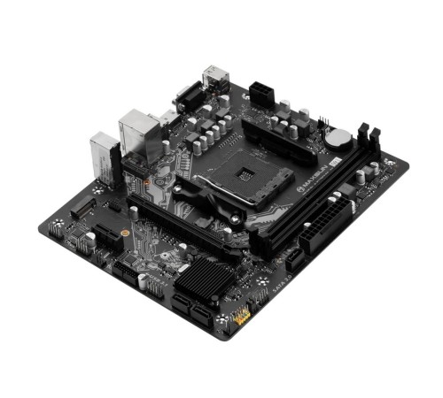 Материнская плата Maxsun Challenger A520M-K AM4, A520, 2xDDR4, 1xPCI-E 16X1xPCI-E 1X2xM.2, Front2xUSB3.0, 2xUSB2.0, Rear4xUSB2.0, 2xUSB3.0, 3xSATA 3.0, 1GLan, HDMI+DP, mATX, RTL