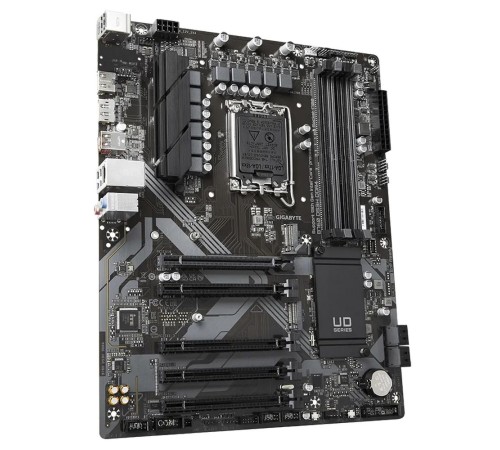 Материнская плата GIGABYTE B760 DS3H DDR4, LGA1700, B760, 4*DDR5, DP+HDMI,  4 SATA 6 Гб/с, M2, Audio, Gb LAN, USB 3.2, USB 2.0, Type-C, COM*1 port, ATX (B760 DS3H DDR4)
