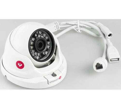 Видеокамера IP Trassir TR-D8121IR2 3.6-3.6мм цветная корп.:белый Видеокамера IP Trassir TR-D8121IR2 3.6-3.6мм цветная корп.:белый