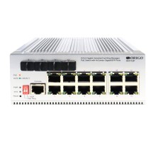 ORIGO OI3112P/185W/A1A Промышленный управляемый L2 PoE-коммутатор 8x1000Base-T PoE+, 4xCombo 1000Base-T/SFP, PoE-бюджет 185 Вт