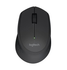 Мышь Logitech M280 черный оптическая (1000dpi) беспроводная USB для ноутбука (2but)