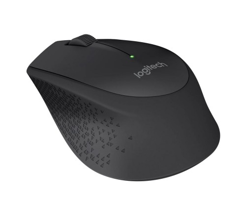 Мышь Logitech M280 черный оптическая (1000dpi) беспроводная USB для ноутбука (2but)