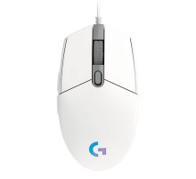 Мышь Logitech G102 LIGHTSYNC белый оптическая (8000dpi) USB (6but)