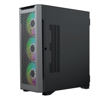 ACD Fort 279G ATX, Black, USB2.0*2+USB 3.0+HD audio, RGB FAN:4*14cm, up to 9 pcs 3,5" HDD, TG cover, SPCC 0,9 mm