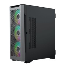 ACD Fort 279G ATX, Black, USB2.0*2+USB 3.0+HD audio, RGB FAN:4*14cm, up to 9 pcs 3,5" HDD, TG cover, SPCC 0,9 mm