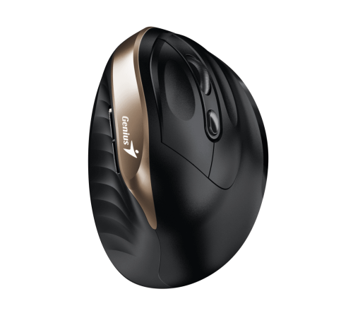 Мышь беспроводная вертикальная Genius Ergo 8250S Black vertical (2400dpi, USB) (31030031400)