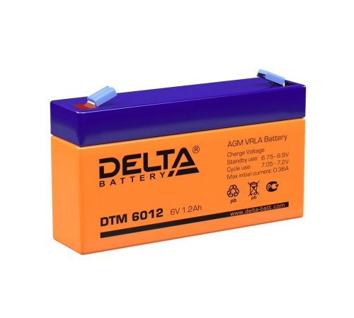 Аккумуляторная батарея DELTA BATTERY DTM 6012