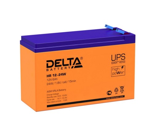 Аккумуляторная батарея Delta HR 12-24 W