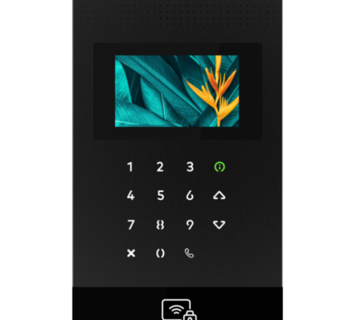 Вызывная панель IP-домофона BAS-IP AA-12FB BLACK