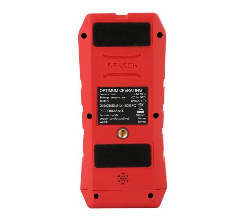 Детектор проводки UNI-T UT387E Черные металлы(100мм); Цветные металлы(80мм); Дерево (38 мм); Электрический провод переменного тока (40 мм);