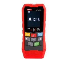 Детектор проводки UNI-T UT387S с лазерной рулеткой и измерителем влажности древисины Черные металлы(100мм); Цветные металлы(80мм); Дерево (38 мм); Электрический провод переменного тока (40 мм); Лазерное расстояние (40 м); Влажность древесины (6%~40%)
