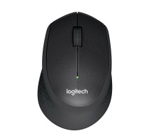 Мышь беспроводная Logitech M330 Silent Plus Black (черная, оптическая, 1000dpi, 2.4 GHz/USB-ресивер, бесшумная, под правую руку) (арт. 910-004924, M/N: M-R0051 / C-U0010)