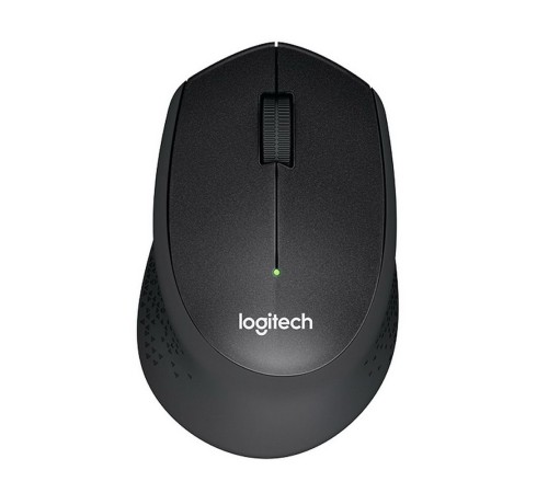 Мышь беспроводная Logitech M330 Silent Plus Black (черная, оптическая, 1000dpi, 2.4 GHz/USB-ресивер, бесшумная, под правую руку) (арт. 910-004924, M/N: M-R0051 / C-U0010)