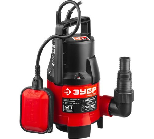 Садовый насос дренажный Зубр НПГ-М1-550 550Вт 9600л/час