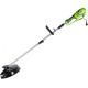 Greenworks Триммер электрический GST1246, {1200W, 45 см} [1301807]