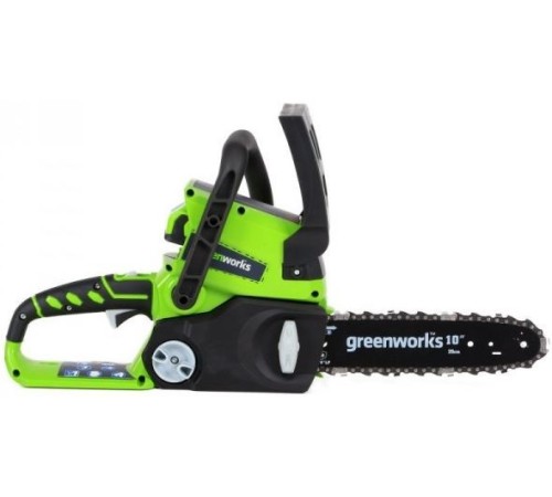 Электрическая цепная пила Greenworks G24CS25 дл.шин.:10" (25cm) Электрическая цепная пила Greenworks G24CS25 дл.шин.:10" (25cm)