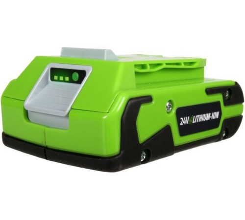 Батарея аккумуляторная Greenworks G24B2 24В 2Ач Li-Ion (2926707) Батарея аккумуляторная Greenworks G24B2 24В 2Ач Li-Ion (2926707)