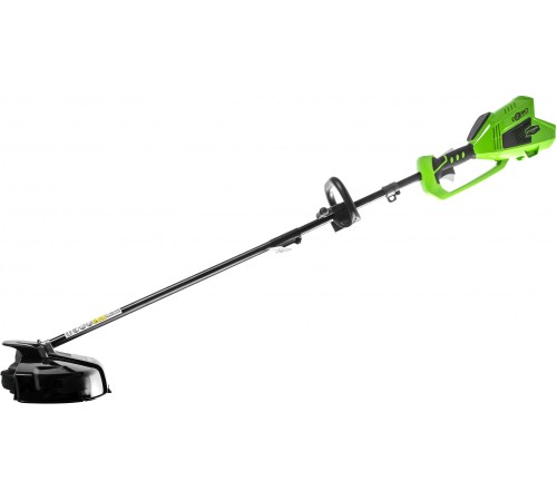 Триммер электрический Greenworks GD40BCK4 аккум. разбор.штан. реж.эл.:леска/нож