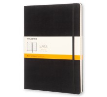 Блокнот Moleskine CLASSIC QP090 XLarge 190х250мм 192стр. линейка твердая обложка черный
