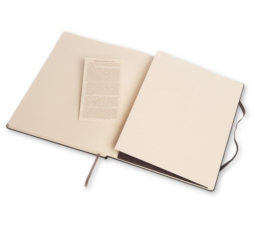 Блокнот Moleskine CLASSIC QP090 XLarge 190х250мм 192стр. линейка твердая обложка черный