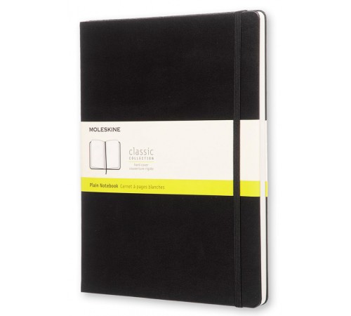 Блокнот Moleskine CLASSIC QP092 XLarge 190х250мм 192стр. нелинованный твердая обложка черный