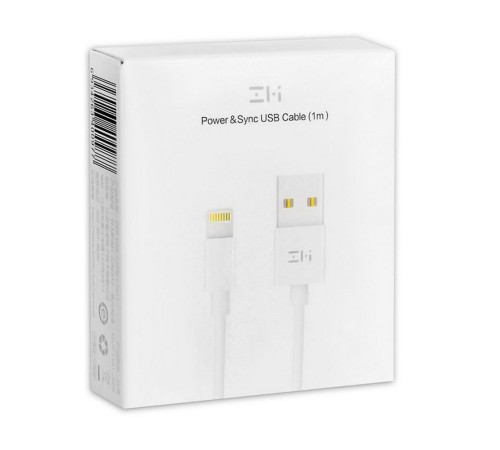 USB кабель ZMI Кабель USB/Lightning Cable ZMI AL813C White 100 см (ZMKAL813CCWH) USB кабель ZMI Кабель USB/Lightning Cable ZMI AL813C White 100 см (ZMKAL813CCWH)