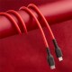 USB кабель ZMI USB-кабель ZMI GL870 Type-C to Lightning silicone Cable (1m) red