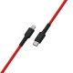 USB кабель ZMI USB-кабель ZMI AL875 USB Type-c to Lightning PP braided Cable 1.5m red (ZMKAL875CNRD)