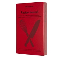 Блокнот Moleskine PASSION RECIPE PASRECP Large 130х210мм 400стр. подар.кор. красный