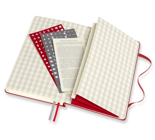 Блокнот Moleskine PASSION RECIPE PASRECP Large 130х210мм 400стр. подар.кор. красный Блокнот Moleskine PASSION RECIPE PASRECP Large 130х210мм 400стр. подар.кор. красный