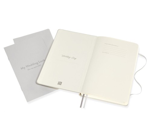 Блокнот Moleskine PASSION WEDDING PASWEDD Large 130х210мм 400стр. подар.кор. светло-серый Блокнот Moleskine PASSION WEDDING PASWEDD Large 130х210мм 400стр. подар.кор. светло-серый
