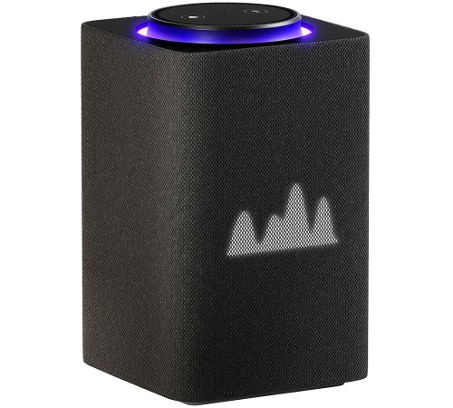 Умная колонка Яндекс Станция Макс с Алисой, с Zigbee, 65Вт, графит/black, YNDX-00053 + пульт YNDX-00402