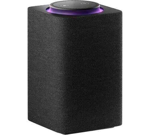 Умная колонка Яндекс Станция Макс с Алисой, с Zigbee, 65Вт, графит/black, YNDX-00053 + пульт YNDX-00402