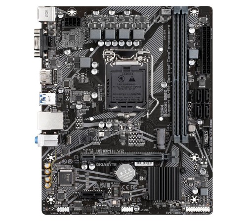 Материнская плата GIGABYTE Intel H510 Express LGA1200 Memory DDR4 H510MHV2