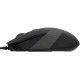 Мышь A4Tech Fstyler FM10 черный/серый оптическая (1600dpi) USB (4but)